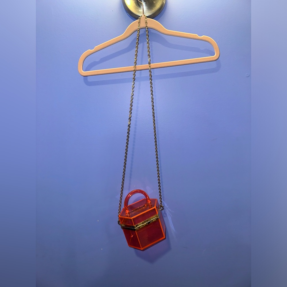 Hot pink purse
